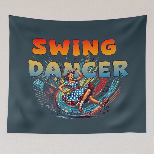 Item preview, Swing Dancer RETRO STYLE designed and sold by La Loca.