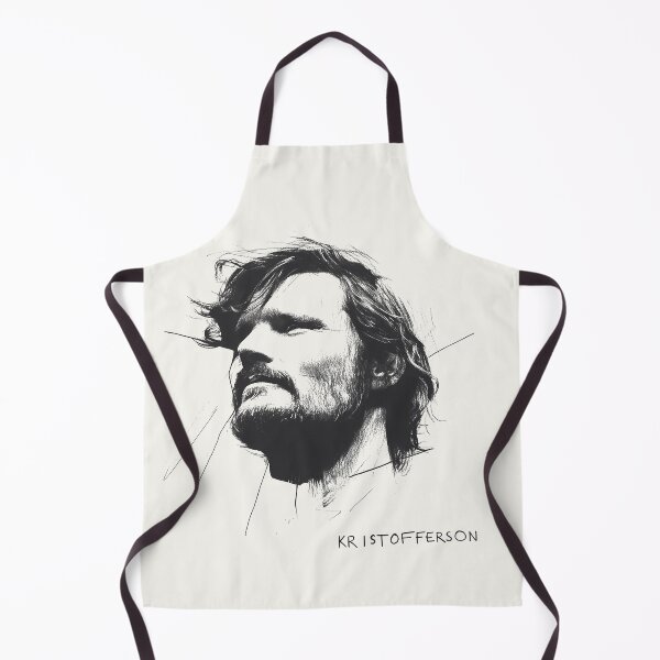 Item preview, Bold Black and White Portrait of Kristofferson designed and sold by Retro Travel Design.