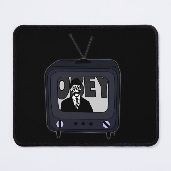 Item preview, This Just In…OBEY! - Black Background designed and sold by The Abysmall.