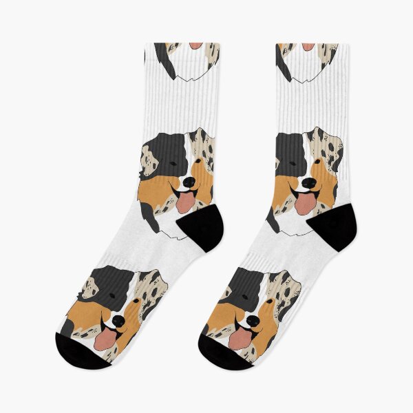 Item preview, Australian Shepherd Love! designed and sold by LucysArtRealm.