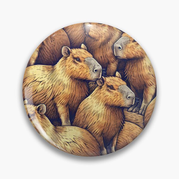 Item preview, Carybara Wallpaper designed and sold by Travelcases.