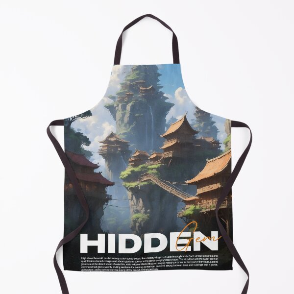 Item preview, Hidden Gem - Serene Village designed and sold by Honlov.