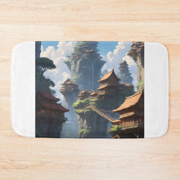 Item preview, Hidden Gem - Serene Village designed and sold by Honlov.