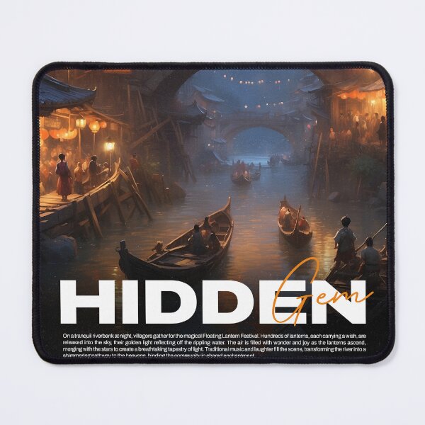 Item preview, Hidden Gem - Magical Floating Lantern Festival designed and sold by Honlov.