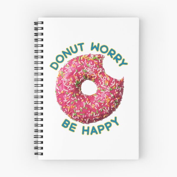 Item preview, Donut Worry; Be Happy; designed and sold by StickerApe.
