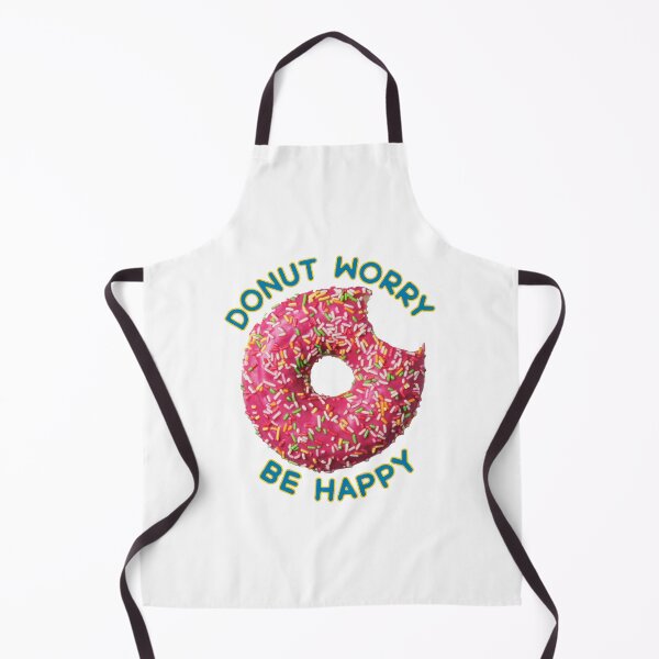 Item preview, Donut Worry; Be Happy; designed and sold by StickerApe.