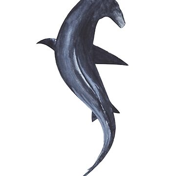 Artwork thumbnail, HAMMERHEAD SHARK by BEATRIZ ABAITUA