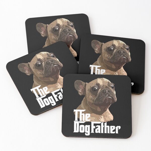 Item preview, The Dog Father Brown Frenchie designed and sold by Just-Arts-4U.