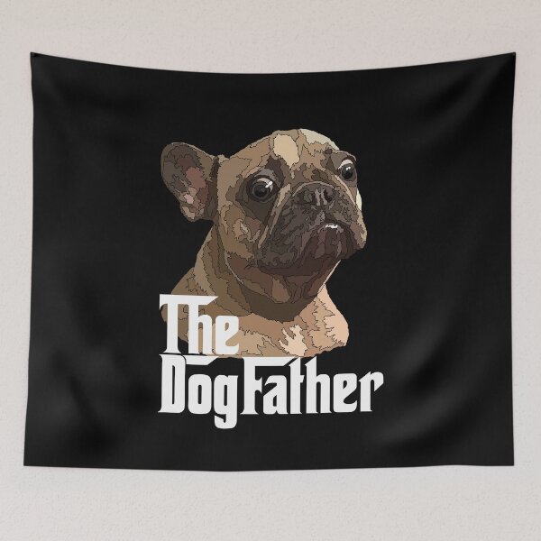Item preview, The Dog Father Brown Frenchie designed and sold by Just-Arts-4U.