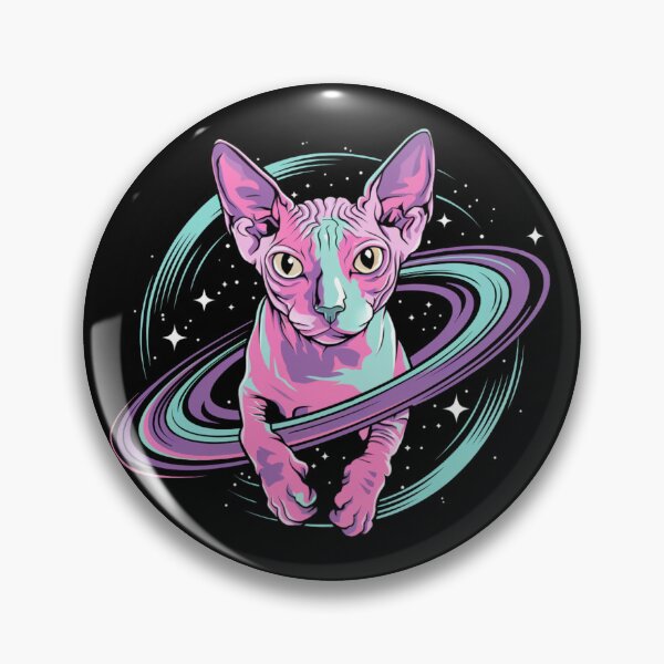 Item preview, Psychedelic Sphynx Cat in the Galaxy designed and sold by Promoc.
