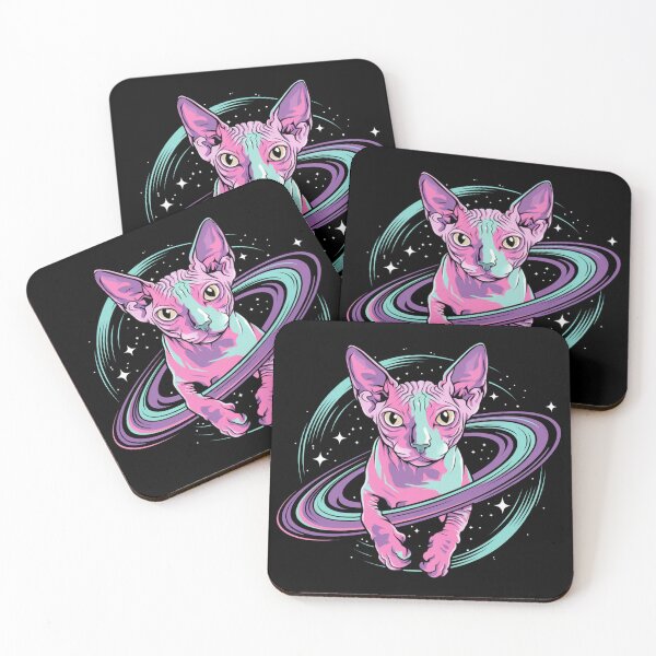 Item preview, Psychedelic Sphynx Cat in the Galaxy designed and sold by Promoc.