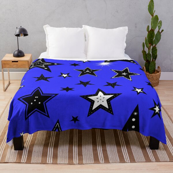 Item preview, Retro Starburst Vibes - Medium Blue designed and sold by Exodoi.