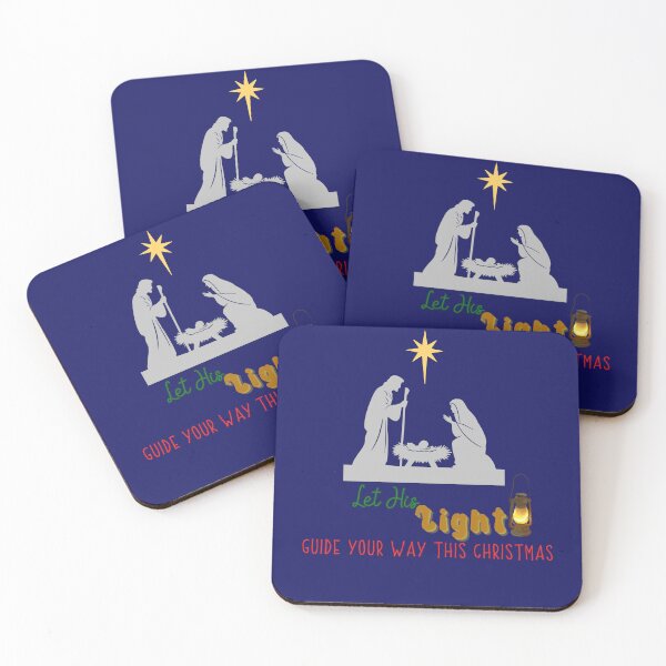 Item preview, Let His Light Guide Your Way This Christmas Christmas Nativity designed and sold by Nekjo.
