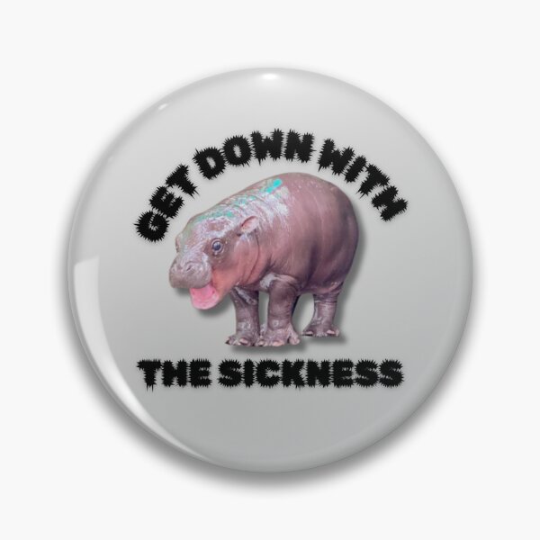 Item preview, Metal Moo Deng designed and sold by tissueissues.