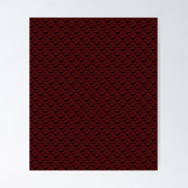 Item preview, CUERVO. REBAÑO. CRUELDAD. PATRÓN. ROJO OSCURO. designed and sold by 5hertz.