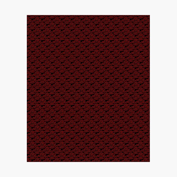 Item preview, CUERVO. REBAÑO. CRUELDAD. PATRÓN. ROJO OSCURO. designed and sold by 5hertz.