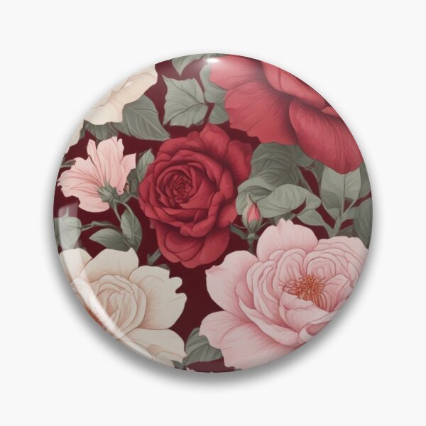 Item preview, vintage roses designed and sold by Akantha-Rain.