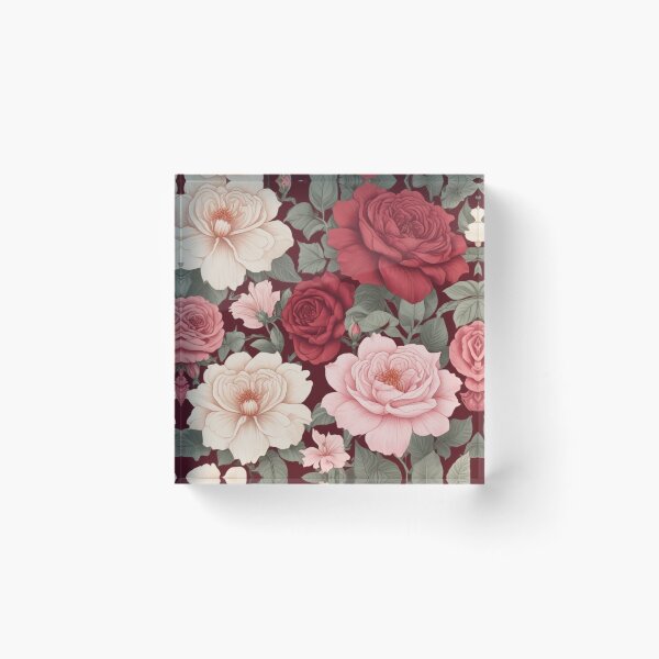 Item preview, vintage roses designed and sold by Akantha-Rain.