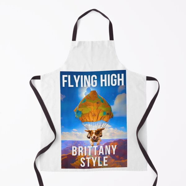 Item preview, Flying High Brittany Dog Skydiving Over Grand Canyon designed and sold by Fredster1966.