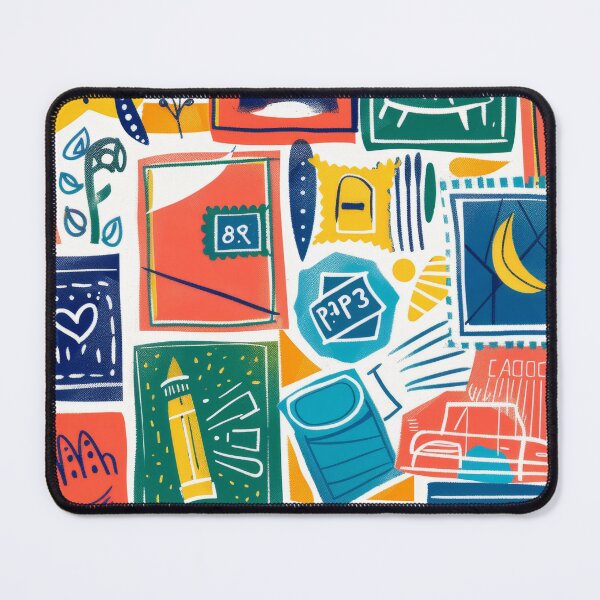Item preview, Abstract geometric forms in vibrant color palette designed and sold by Piotrek0001.