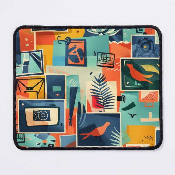 Item preview, Abstract geometric forms in vibrant color palette designed and sold by Piotrek0001.