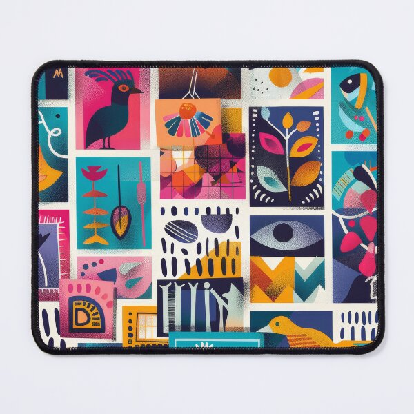 Item preview, Abstract geometric forms in vibrant color palette designed and sold by Piotrek0001.