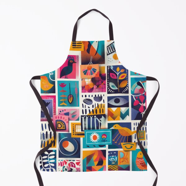 Item preview, Abstract geometric forms in vibrant color palette designed and sold by Piotrek0001.