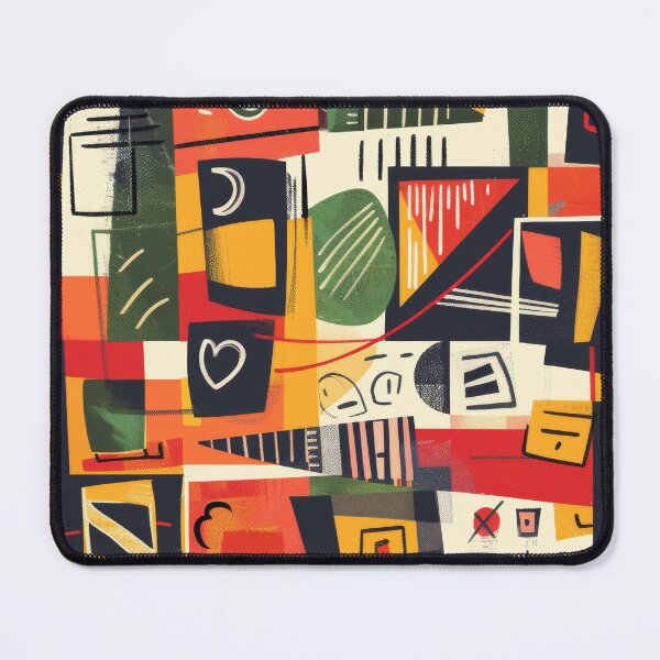 Item preview, Abstract geometric forms in vibrant color palette designed and sold by Piotrek0001.