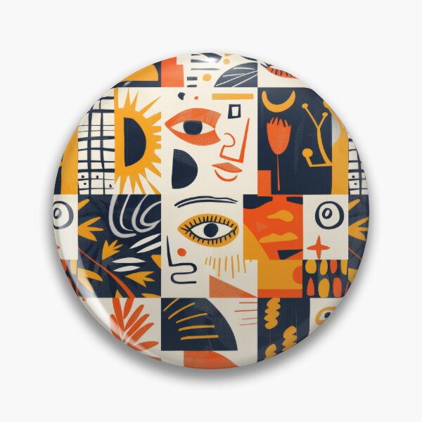 Item preview, Abstract geometric forms in vibrant color palette designed and sold by Piotrek0001.