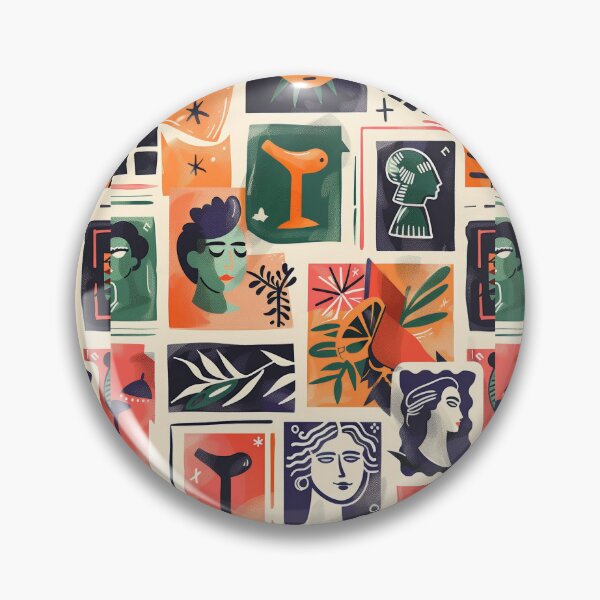 Item preview, Abstract geometric forms in vibrant color palette designed and sold by Piotrek0001.