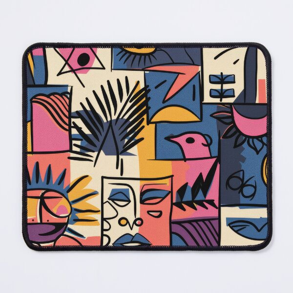 Item preview, Abstract geometric forms in vibrant color palette designed and sold by Piotrek0001.