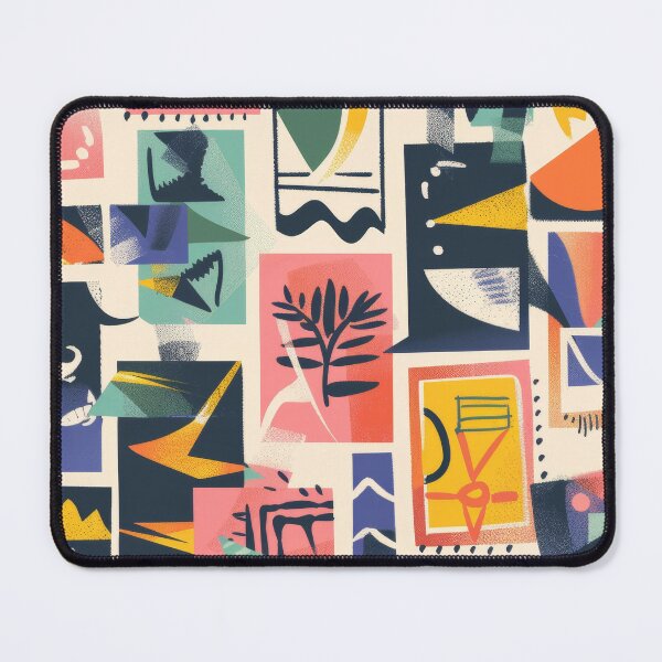 Item preview, Abstract geometric forms in vibrant color palette designed and sold by Piotrek0001.