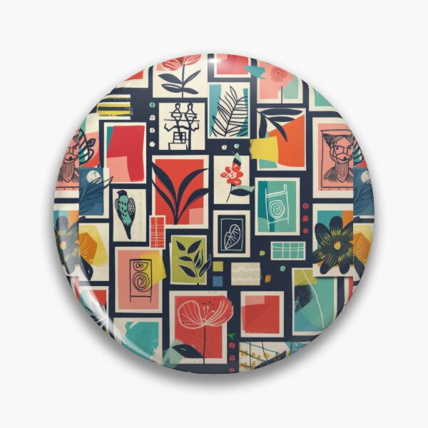 Item preview, Abstract geometric forms in vibrant color palette designed and sold by Piotrek0001.