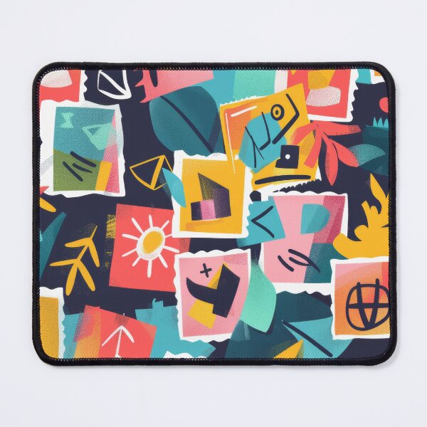 Item preview, Abstract geometric forms in vibrant color palette designed and sold by Piotrek0001.