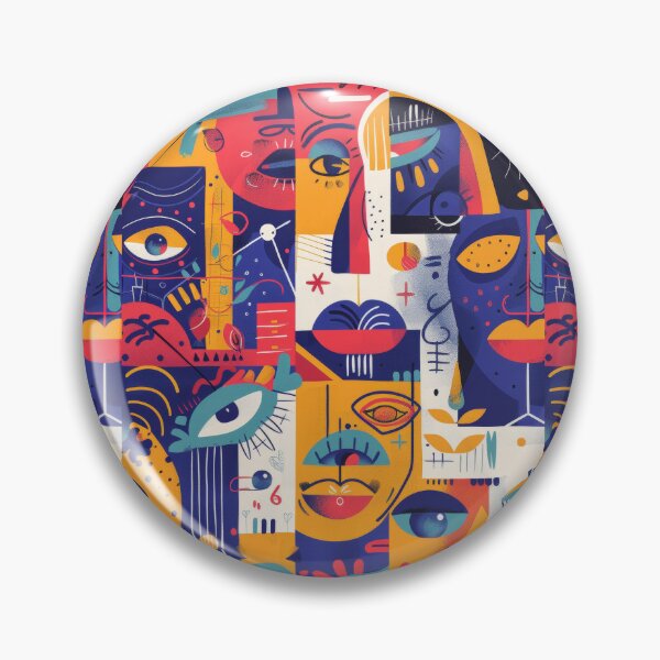 Item preview, Abstract geometric forms in vibrant color palette designed and sold by Piotrek0001.