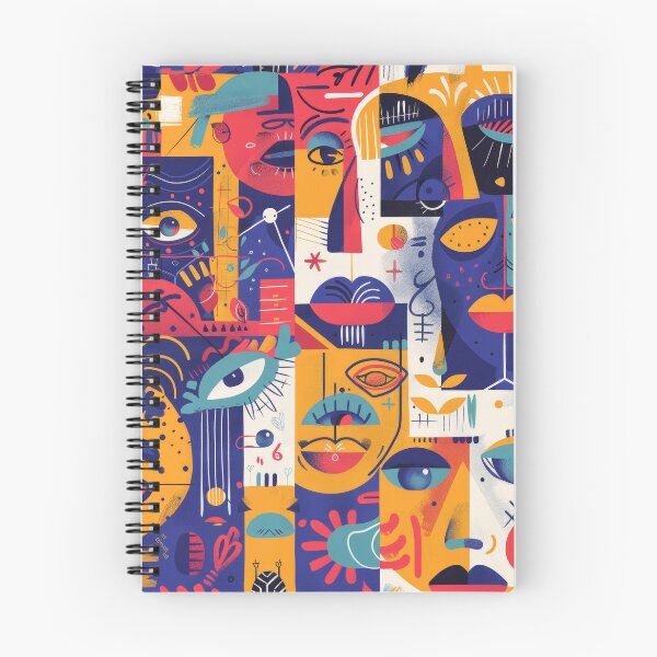 Item preview, Abstract geometric forms in vibrant color palette designed and sold by Piotrek0001.