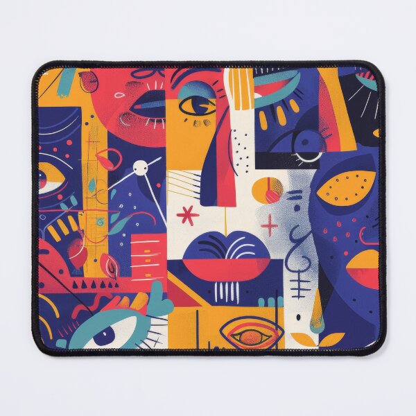 Item preview, Abstract geometric forms in vibrant color palette designed and sold by Piotrek0001.