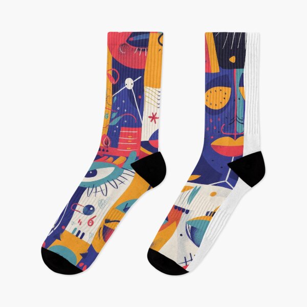 Item preview, Abstract geometric forms in vibrant color palette designed and sold by Piotrek0001.