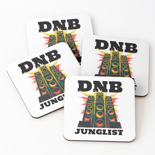 Item preview, DNB - Junglist Speakers (Black)  designed and sold by Discothreadz.