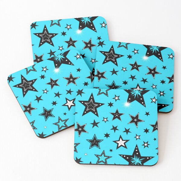 Item preview, Retro Starburst Vibes - Light Blue designed and sold by Exodoi.