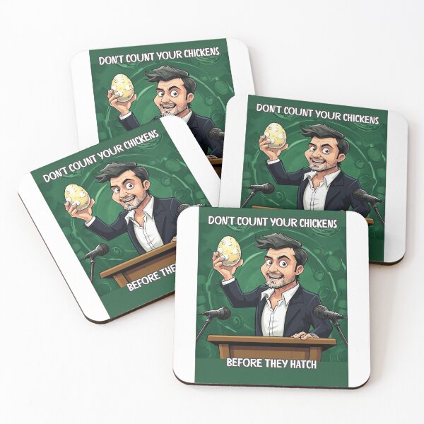 Item preview, "Don't count your chickens before they hatch." designed and sold by Shikrolao.