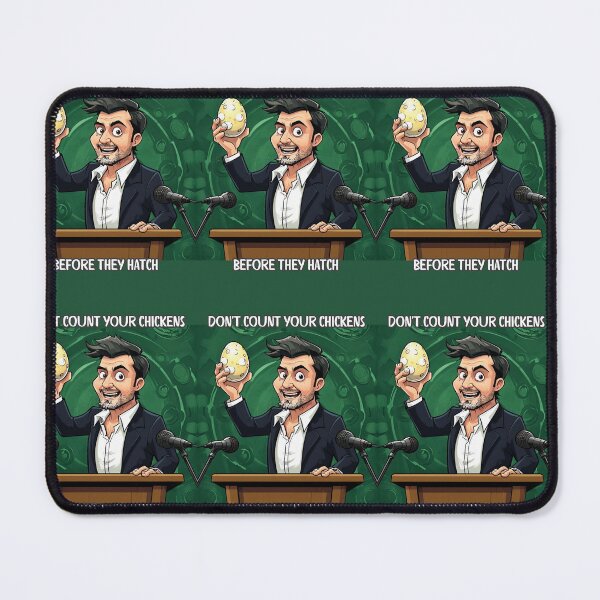 Item preview, "Don't count your chickens before they hatch." designed and sold by Shikrolao.
