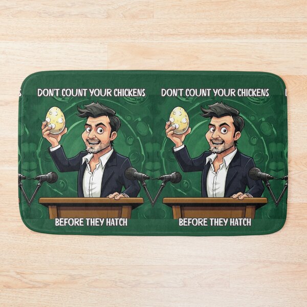 Item preview, "Don't count your chickens before they hatch." designed and sold by Shikrolao.