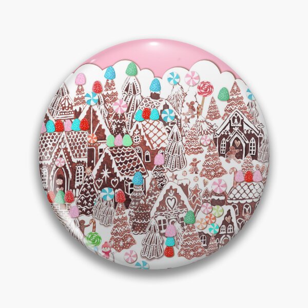 Item preview, Gingerbread dream in gingerbread village  designed and sold by MagentaRose.