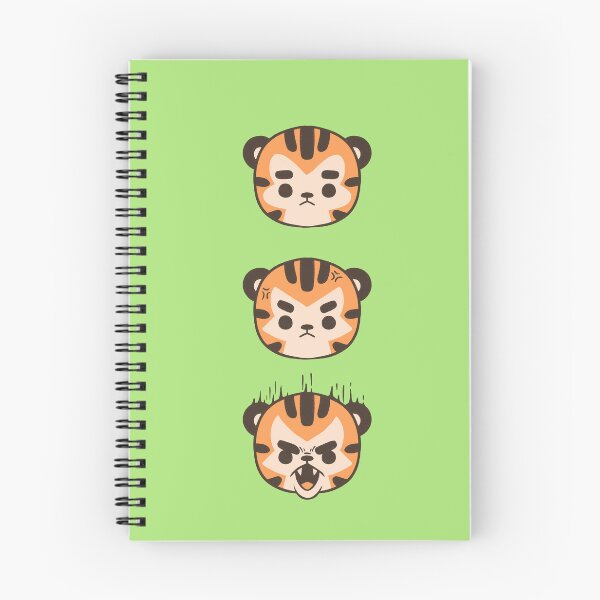 Item preview, Grumpy Cute Tiger Mood Swing designed and sold by nicolob.