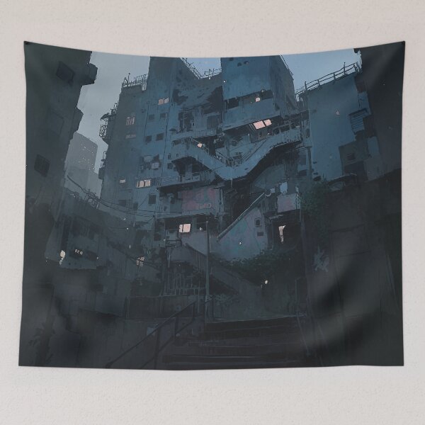 Item preview,  Melancholy city designed and sold by Nowshin Tasnim.