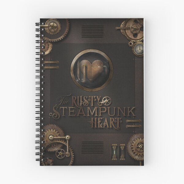 Item preview, The Rusty Steampunk Heart Poster/tshirt designed and sold by Melli M Designs.