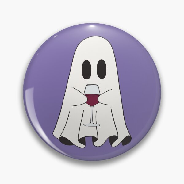 Item preview, Ghost Wine Halloween designed and sold by Magnolia Valley Art.