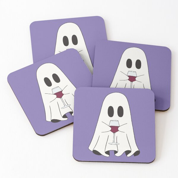 Item preview, Ghost Wine Halloween designed and sold by Magnolia Valley Art.