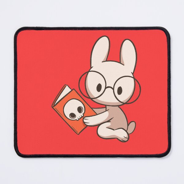 Item preview, Little Weirdo Bookworm and Dangerous Rabbit designed and sold by nicolob.